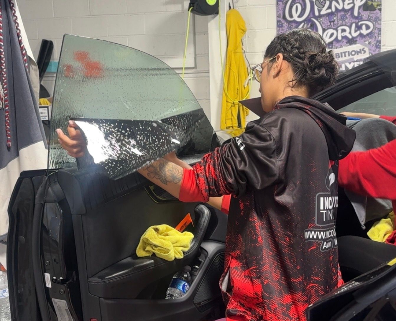 tint training a female