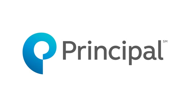 Principal logo in blue and gray text on a white background