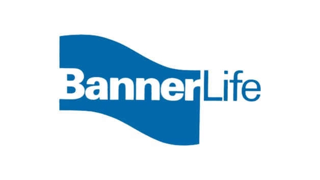 BannerLife logo in white text on a blue wavy background