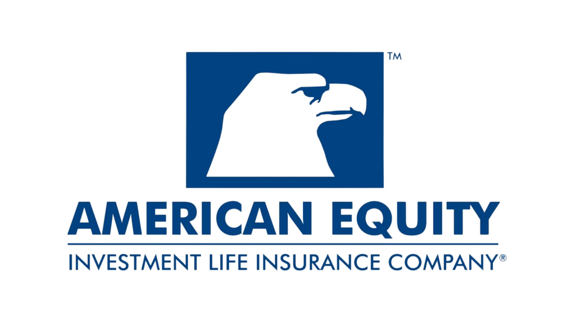 American Equity Investment Life Insurance Company logo with blue eagle emblem and text