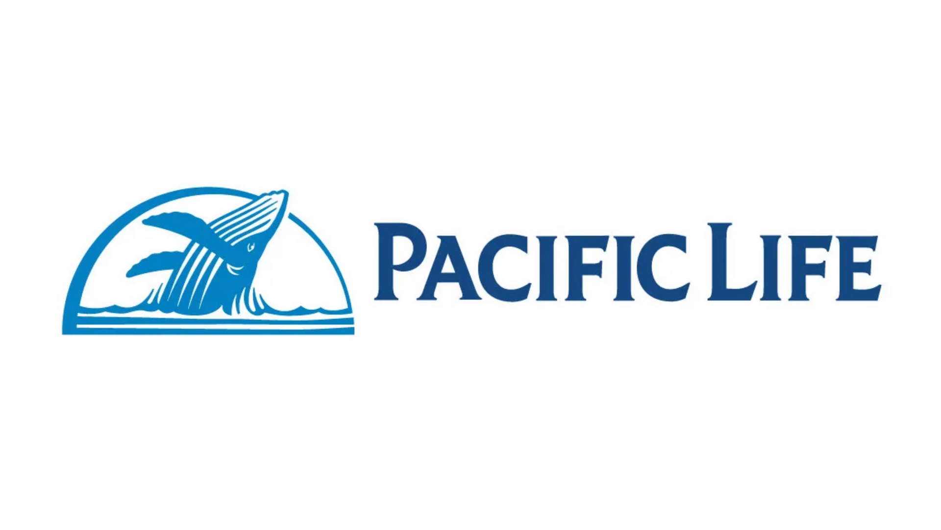 Pacific Life logo with blue sailboat icon and company name in blue text