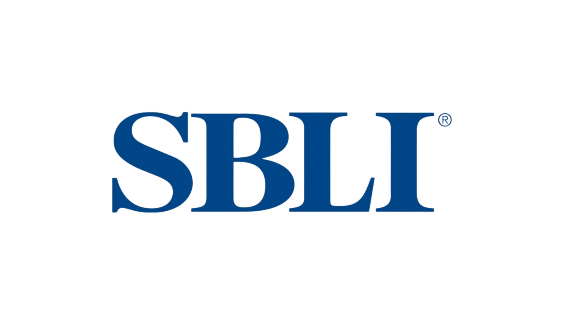 Blue SBLI logo on a white background