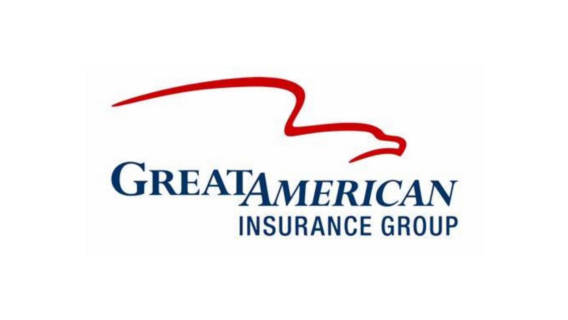 Great American Insurance Group logo with red swoosh and blue text on white background