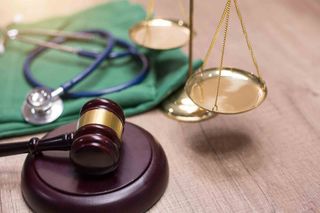 Gavel and stethoscope — Burien, WA — Robert J Blazak Law Office