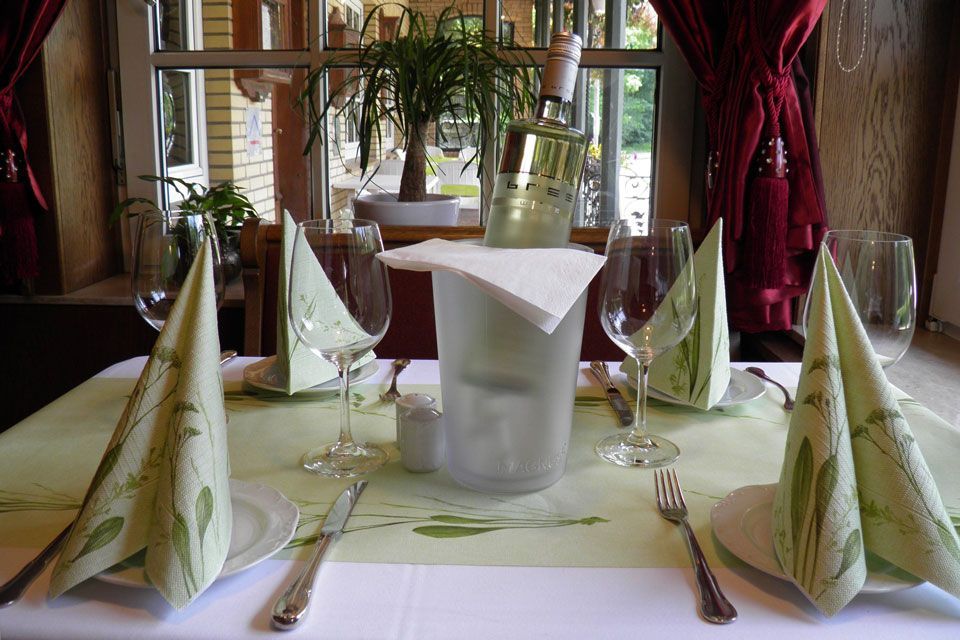 Tischgedeck im Restaurant