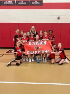 JV2 Volleyball team