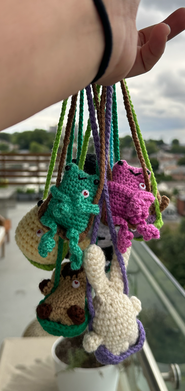 Hanging-In-There Animal Swings