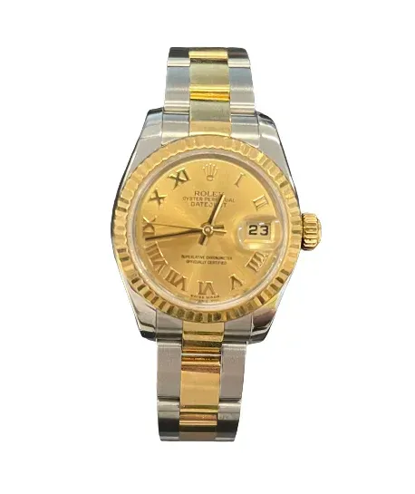 Rolex Datejust Two-tone Stainless & 18K Gold Automatic Men's Watch 179173
