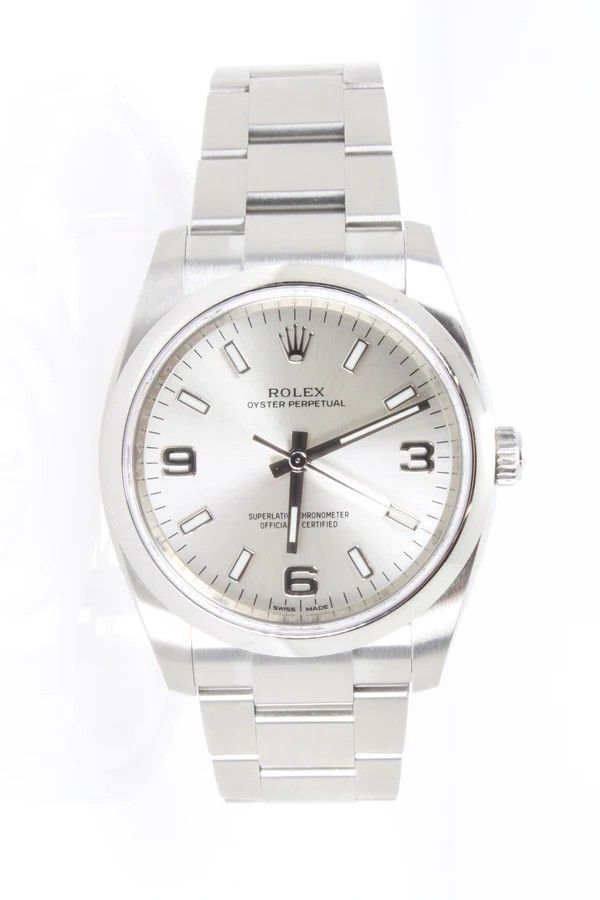 Rolex Oyster Perpetual Stainless Steel 34mm Automatic Watch