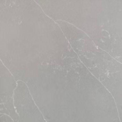 A close up of a gray quartz with marble finish.