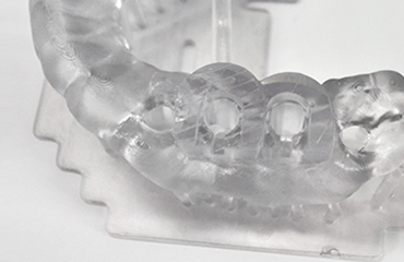 Transparent surgical guide guide