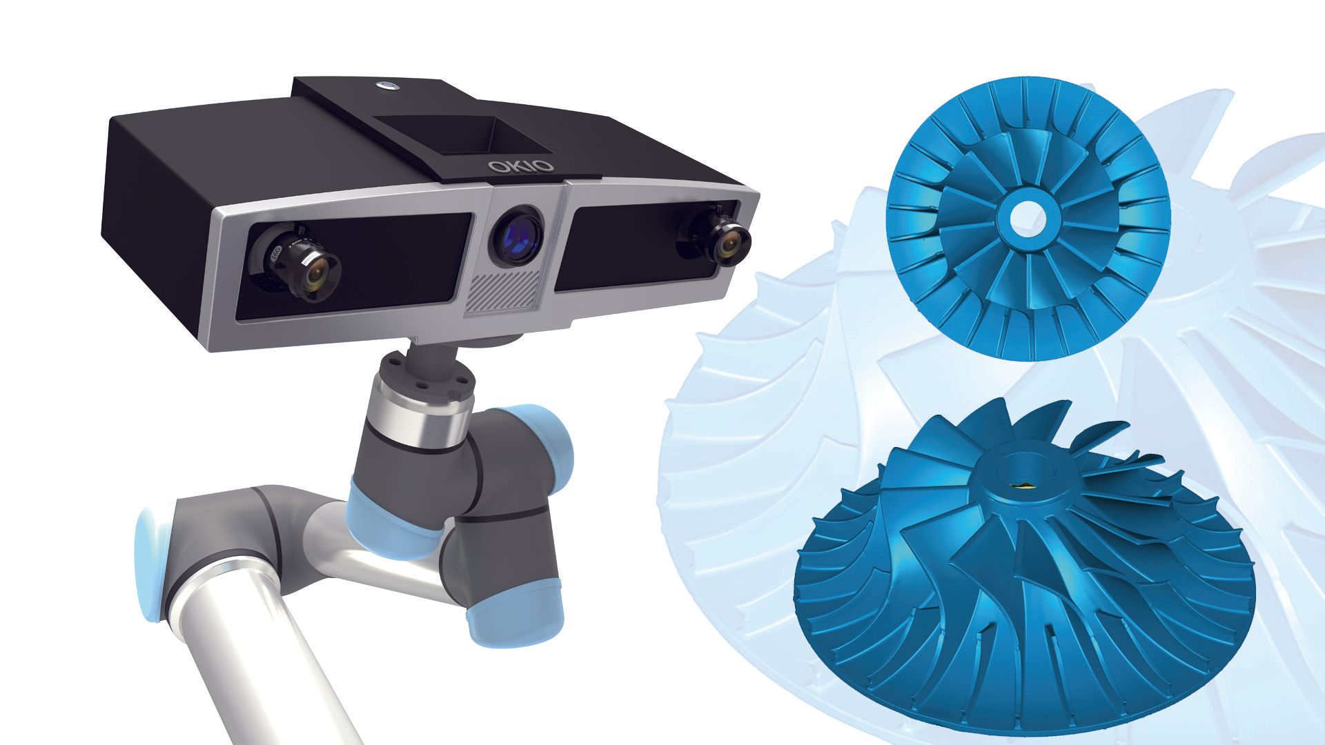RobotScan E0505 for inspection impeller
