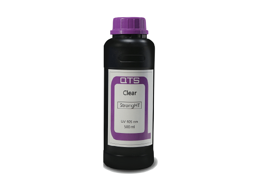 Strong & high temp resin in purple bottle packaging