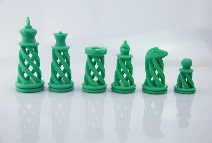 multiple chess in green color