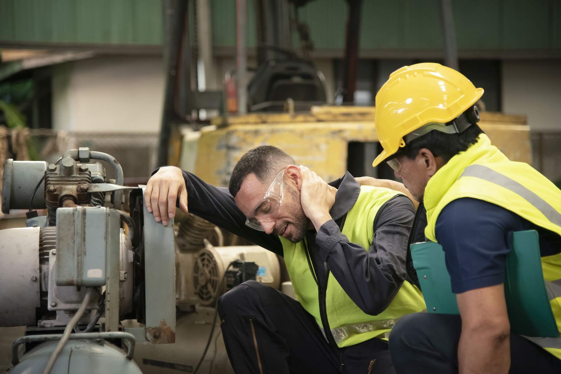 Industrial workplace accident Industrial workplace accident