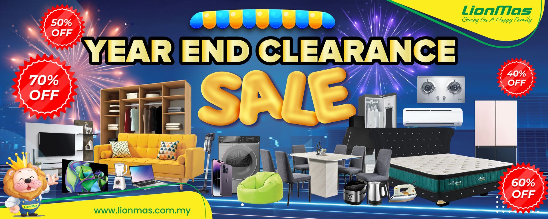 Lionmas Online Store Your Home Electrical and Furniture