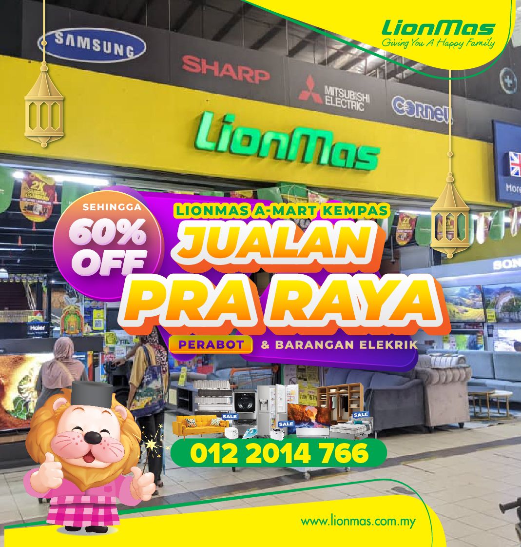 Home Electrical Appliances & Furniture Lionmas Furnishers (M) Sdn. Bhd.