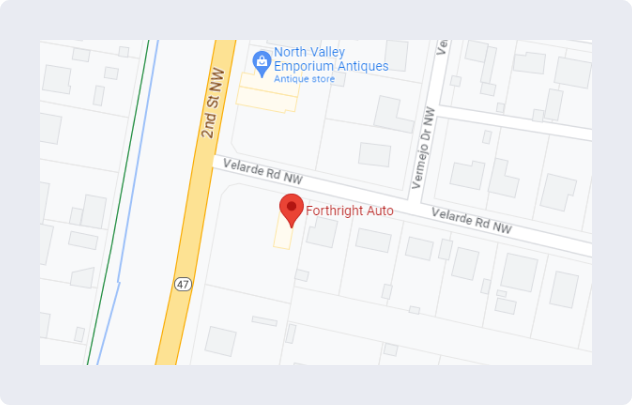 Map | Forthright Detail Center