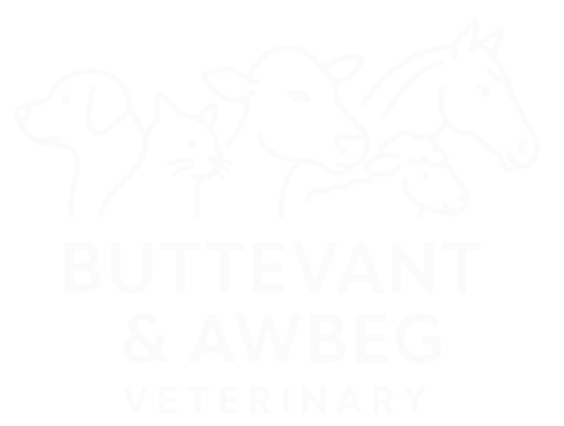 Faint logo of cats and dogs above the text “BILLIVANT & RAMBLYN VETERINARY”