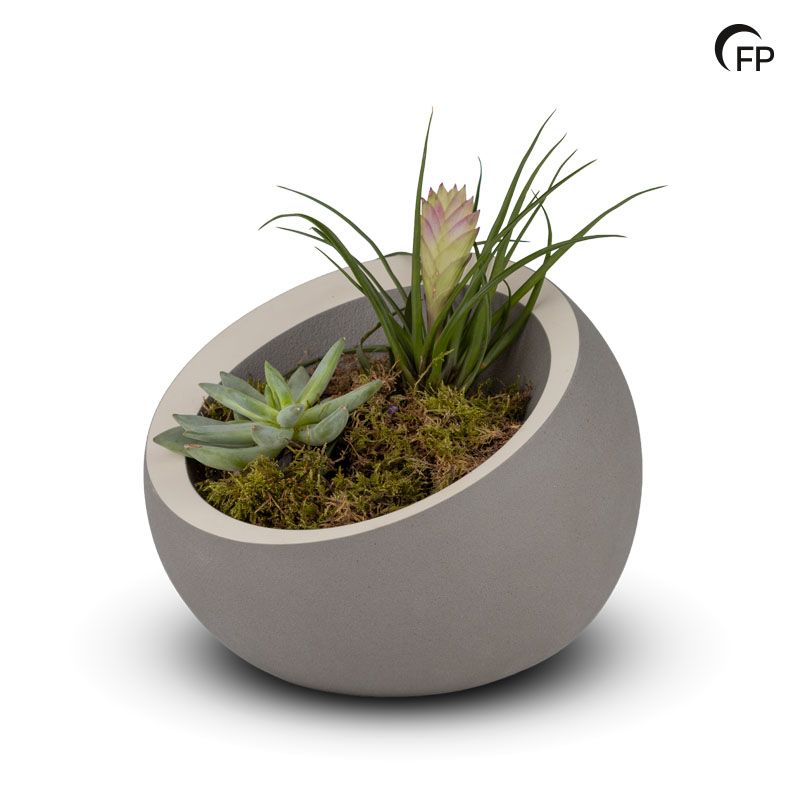 Porseleinen urn Terra