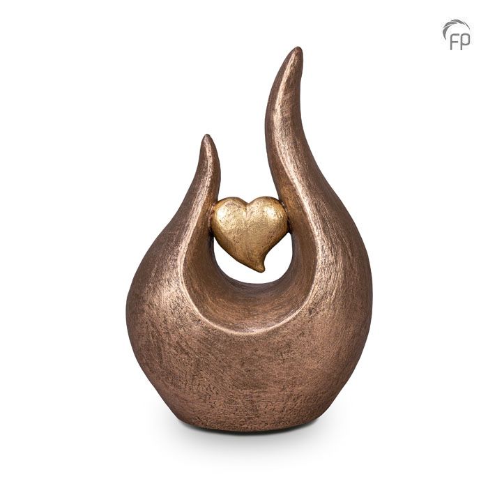Keramische kunst urn Fuego