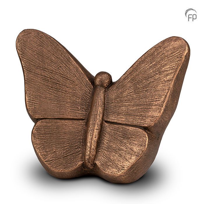 Keramische kunst urn Mariposa