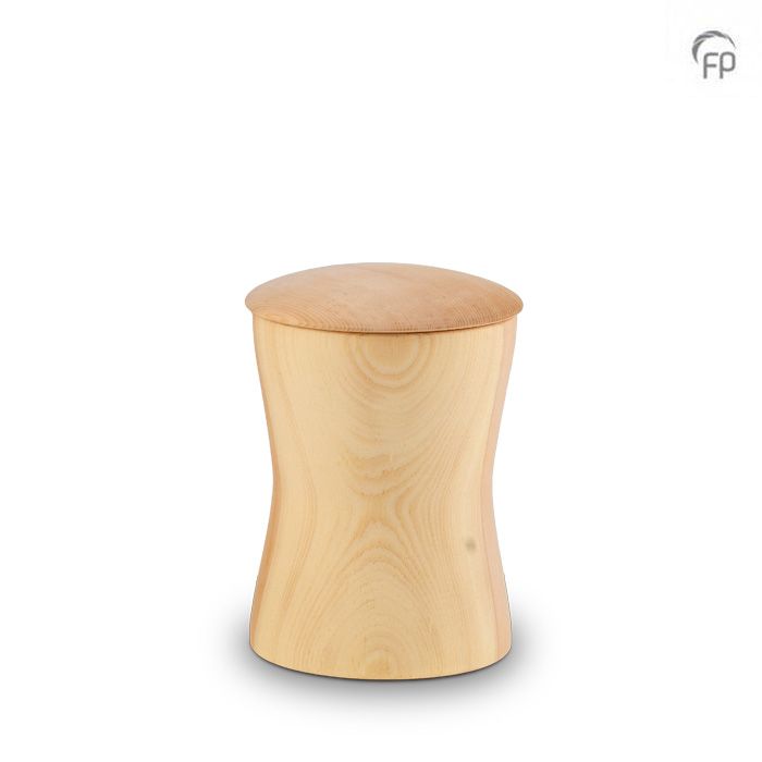 Houten mini urn