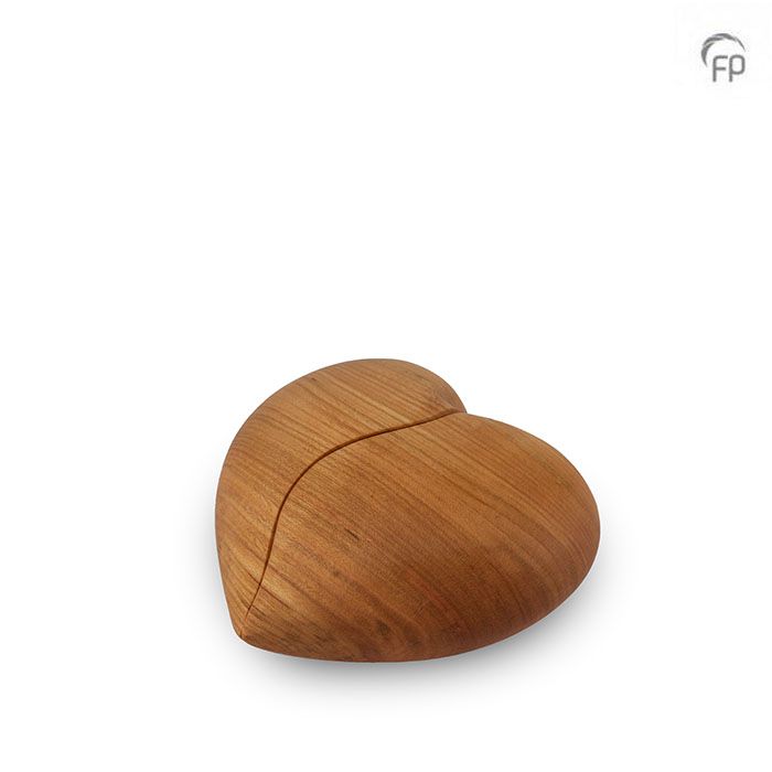 Houten keepsake hart