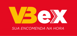 Logotipo da Vbex, transportadora