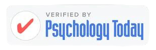 The logo for psychology today is verified by psychology today