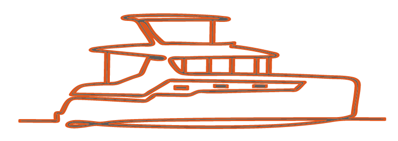 Big logo orange of Arawak Charters