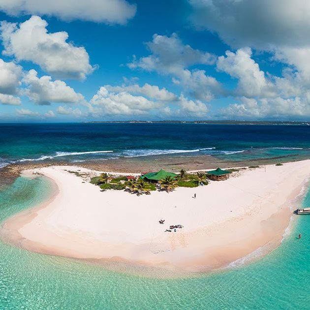 Sandy island near Anguilla, best for cruise relaxing spot with Arawak Charters