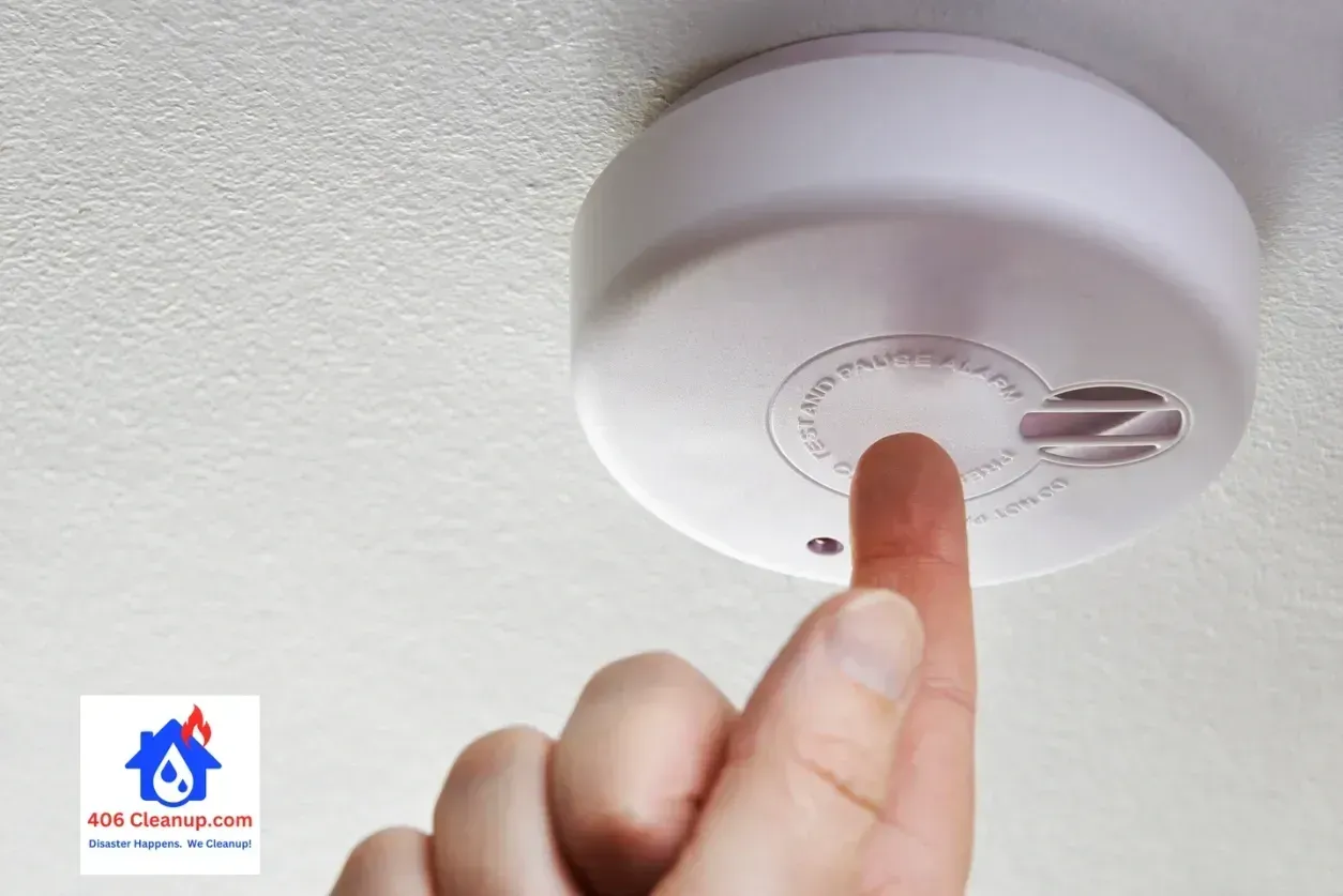 test your smoke detectors to detect fires early