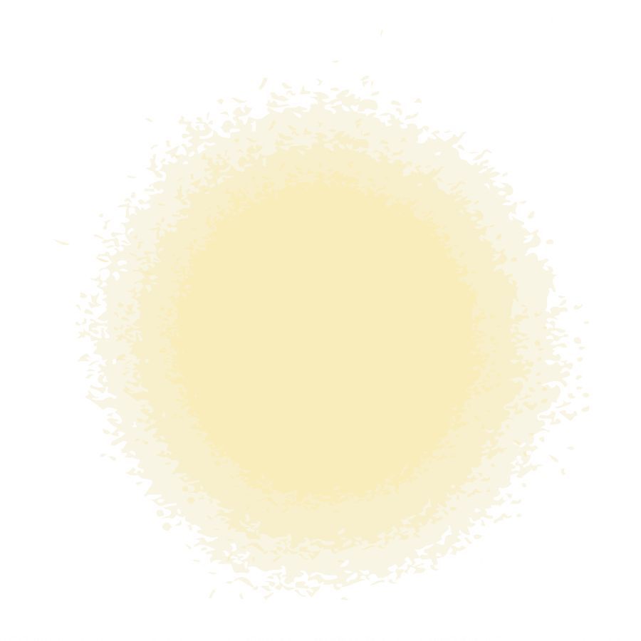 Soft yellow circular gradient with textured edges.