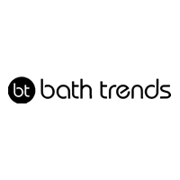 It is a logo for a company called bath trends.