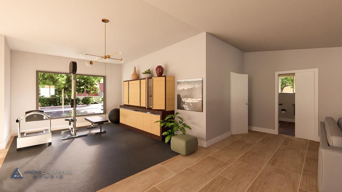 A living room with hardwood floors , a couch , a table , and a window.