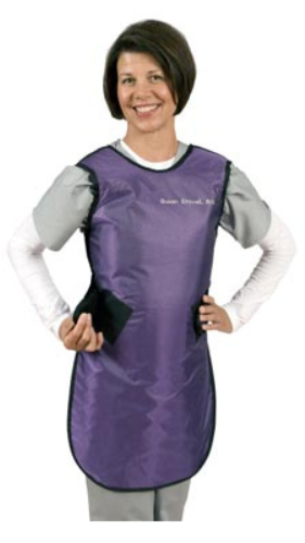 Mandil emplomado para proteccion radiologica