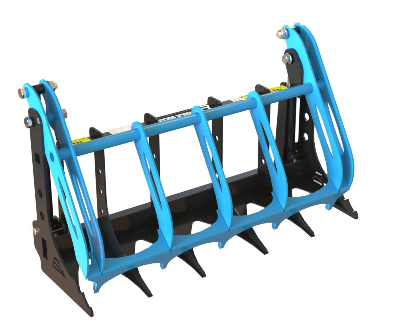 ROOT RAKE GRAPPLE | Rock Solid Attachments | USA