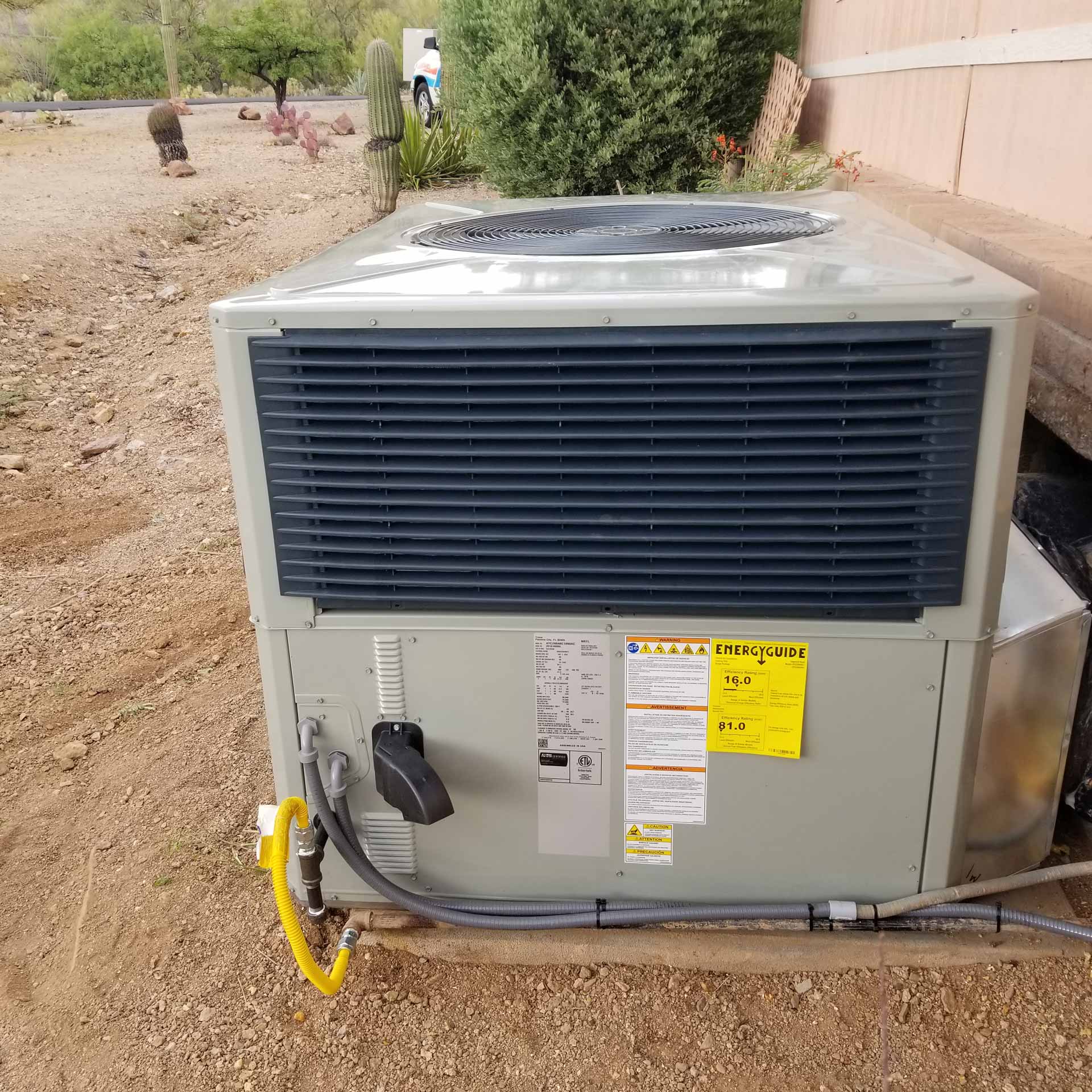 Outdoor HVAC System — Tucson, AZ — A C First Inc