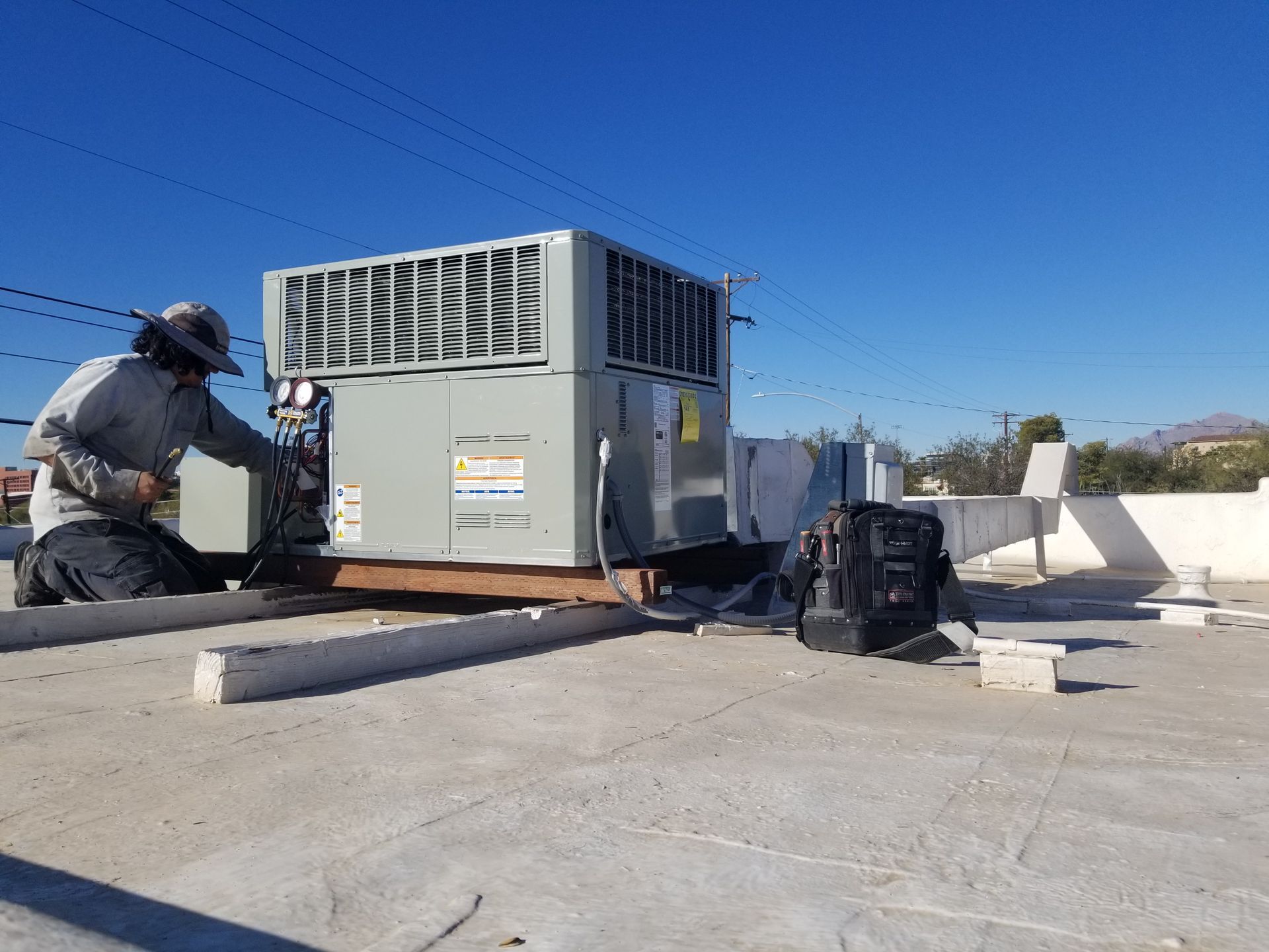 Commercial Rooftop HVAC Unit — Tucson, AZ — A C First Inc