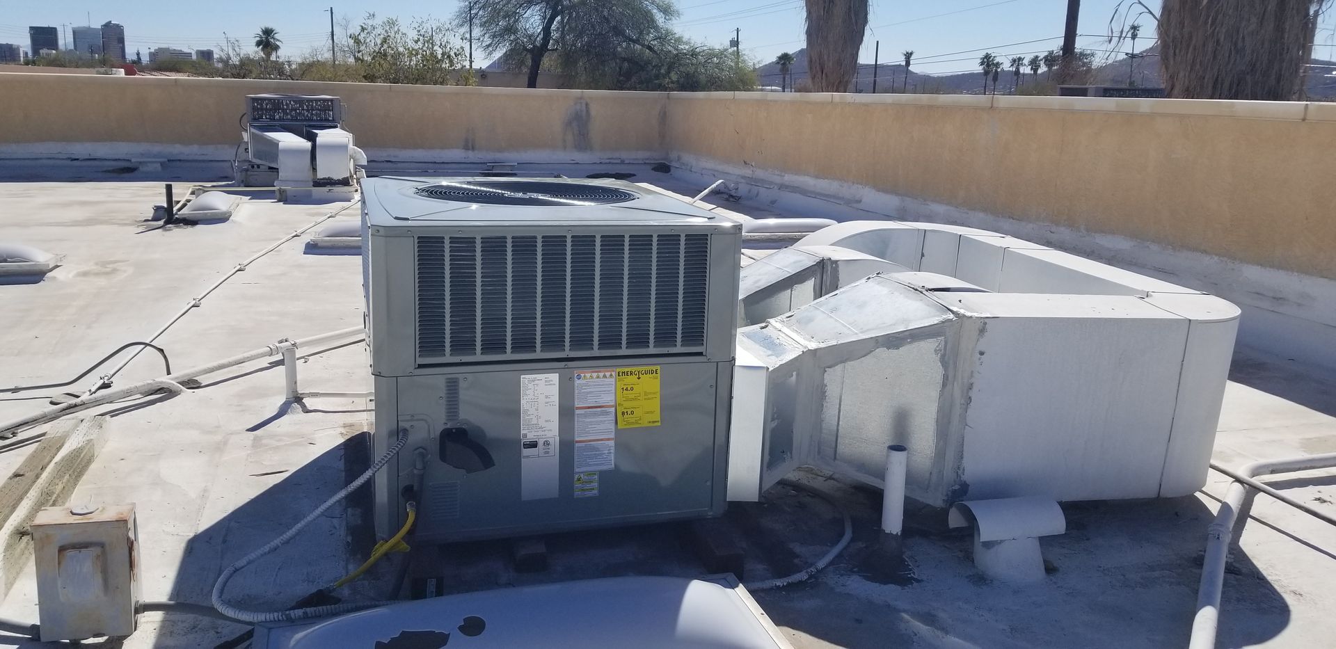 Commercial Rooftop HVAC Unit — Tucson, AZ — A C First Inc