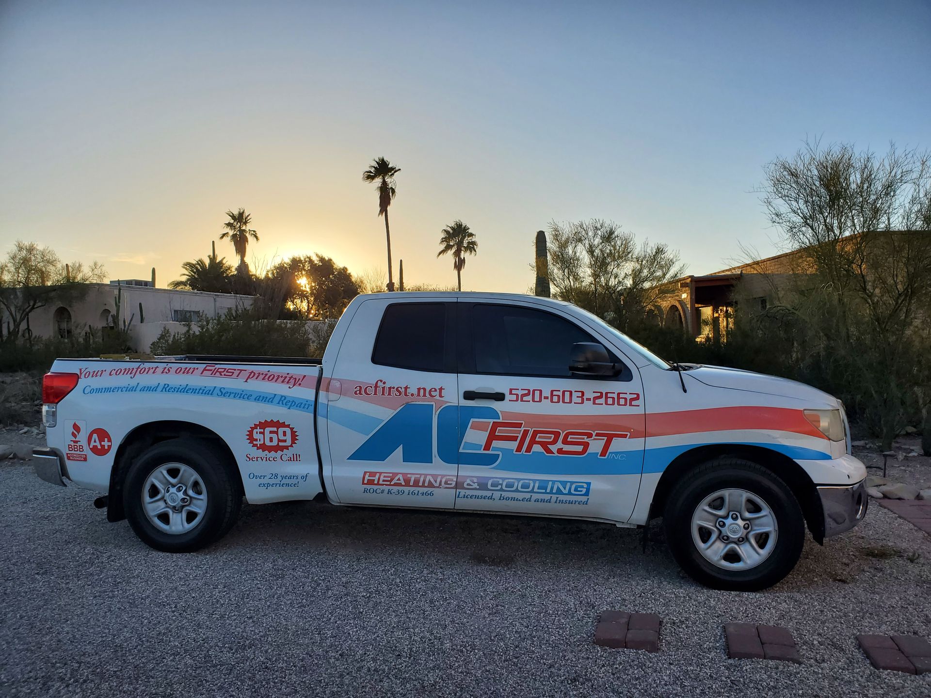 AC First Service Car — Tucson, AZ — A C First Inc