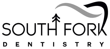 Logo for South Fork Dentistry. Text: