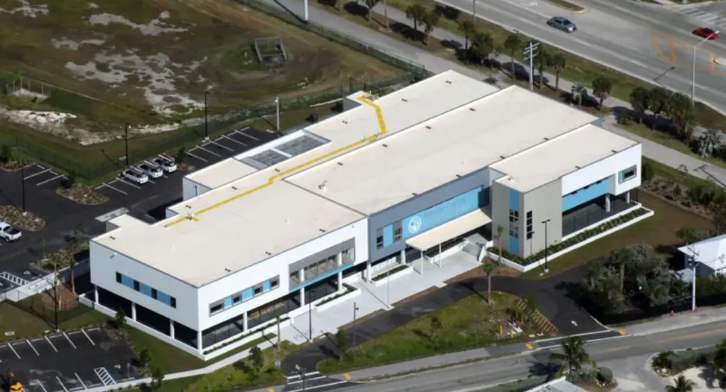 Specialized roof system installed at the Monroe County Emergency Operations Center in Florida