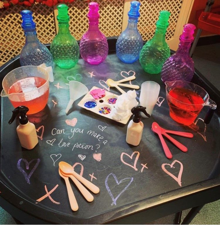 We offer theme-based playrooms for children