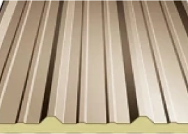 Roof and wall insulated panel