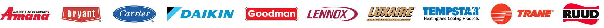 Legacy Heating & Cooling Services all HVAC brands
