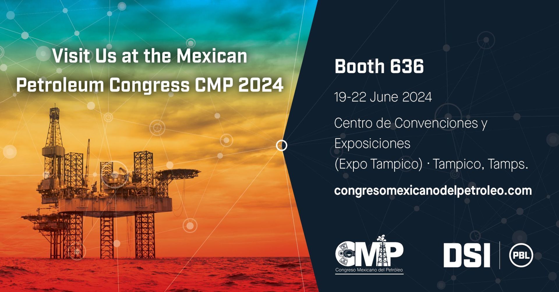 A poster for the mexican petroleum congress cmp 2024