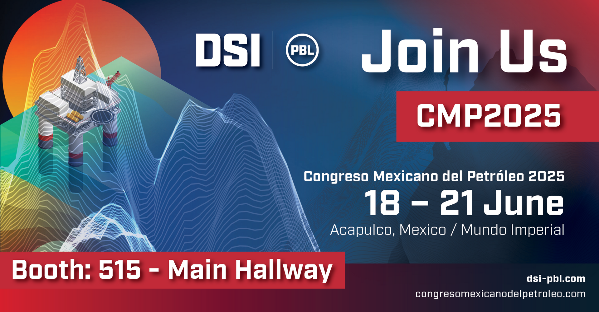An advertisement for a conference called dsi join us