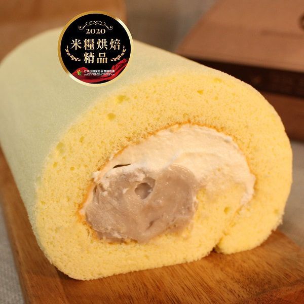 【恬米屋米蛋糕】芋頭生乳米蛋糕捲